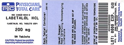 image of 200 mg package label - 200mg package label